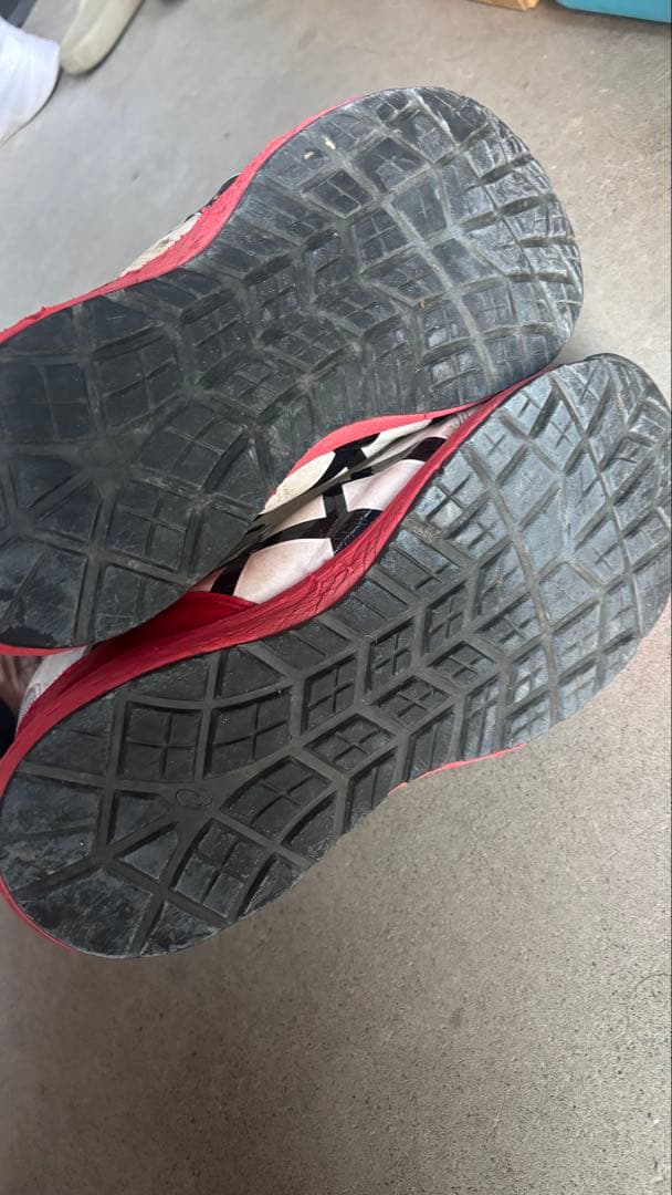 ASICS 白　ハイカット安全靴 ボアシステム