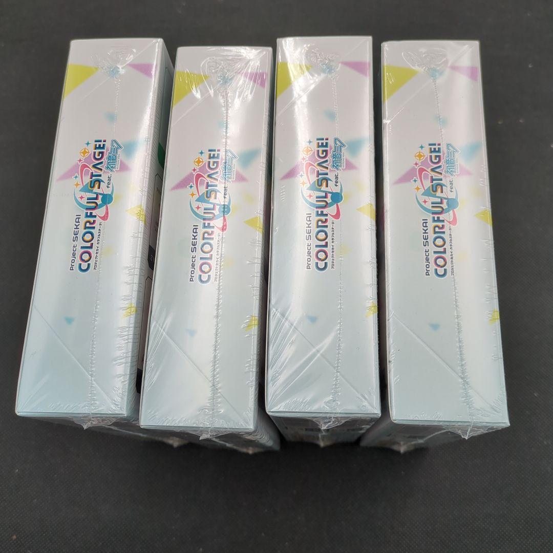 未開封　プロジェクトセカイ　カラフルステージ　初音ミク　×4 　ヴァイス