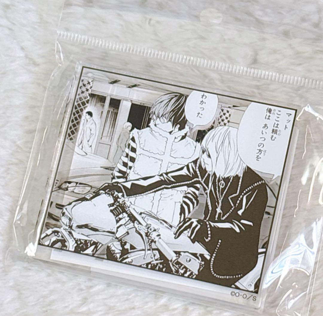 DEATH NOTE デスノート展 コマプレートスタンド メロ＆マット アクスタ