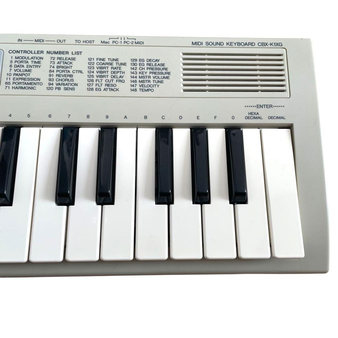 ⭐動作良好⭐ YAMAHA MIDIキーボード CBX-K1XG