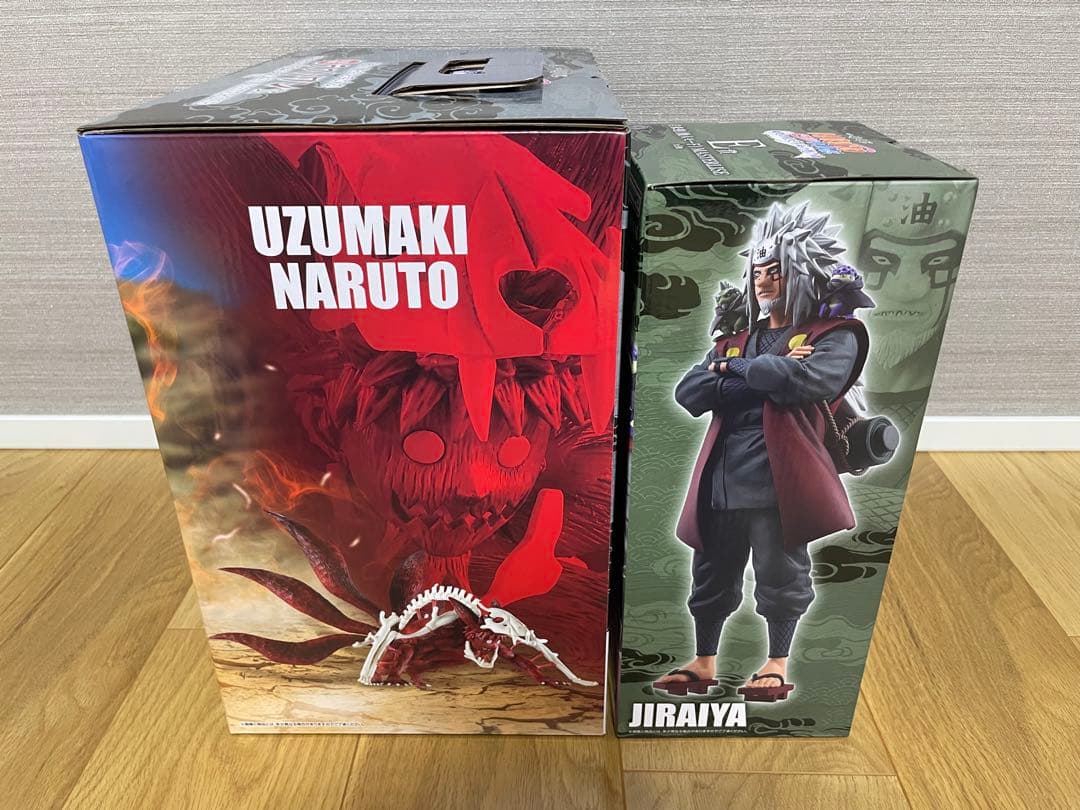 NARUTO 一番くじ　E賞 自来也　ラストワン賞 ナルト妖狐の衣六本目+おまけ