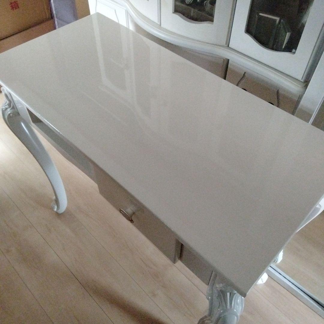 ロココ シャビーシック 猫脚 サイドテーブル コンソールテーブル マントルピース