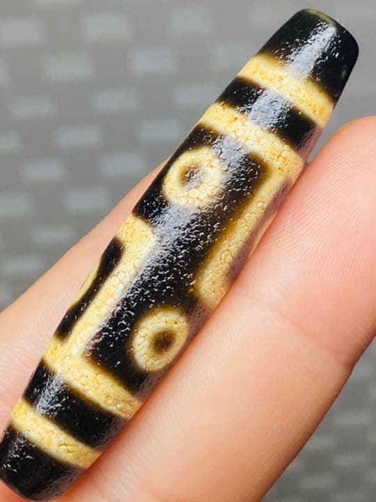 老天珠　六眼龍眼天珠　天珠　59.4㍉　凄まじいパワー　交通安全、災難を防く