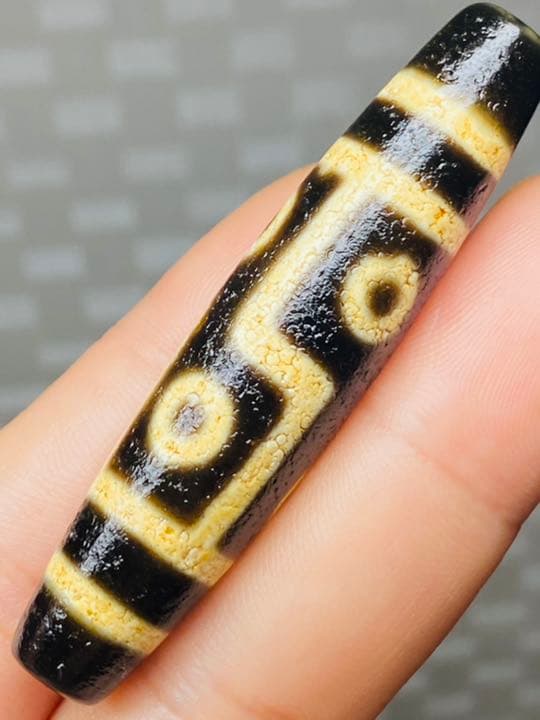 老天珠　六眼龍眼天珠　天珠　59.4㍉　凄まじいパワー　交通安全、災難を防く