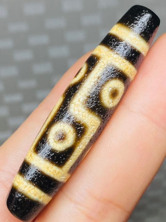 老天珠　六眼龍眼天珠　天珠　59.4㍉　凄まじいパワー　交通安全、災難を防く