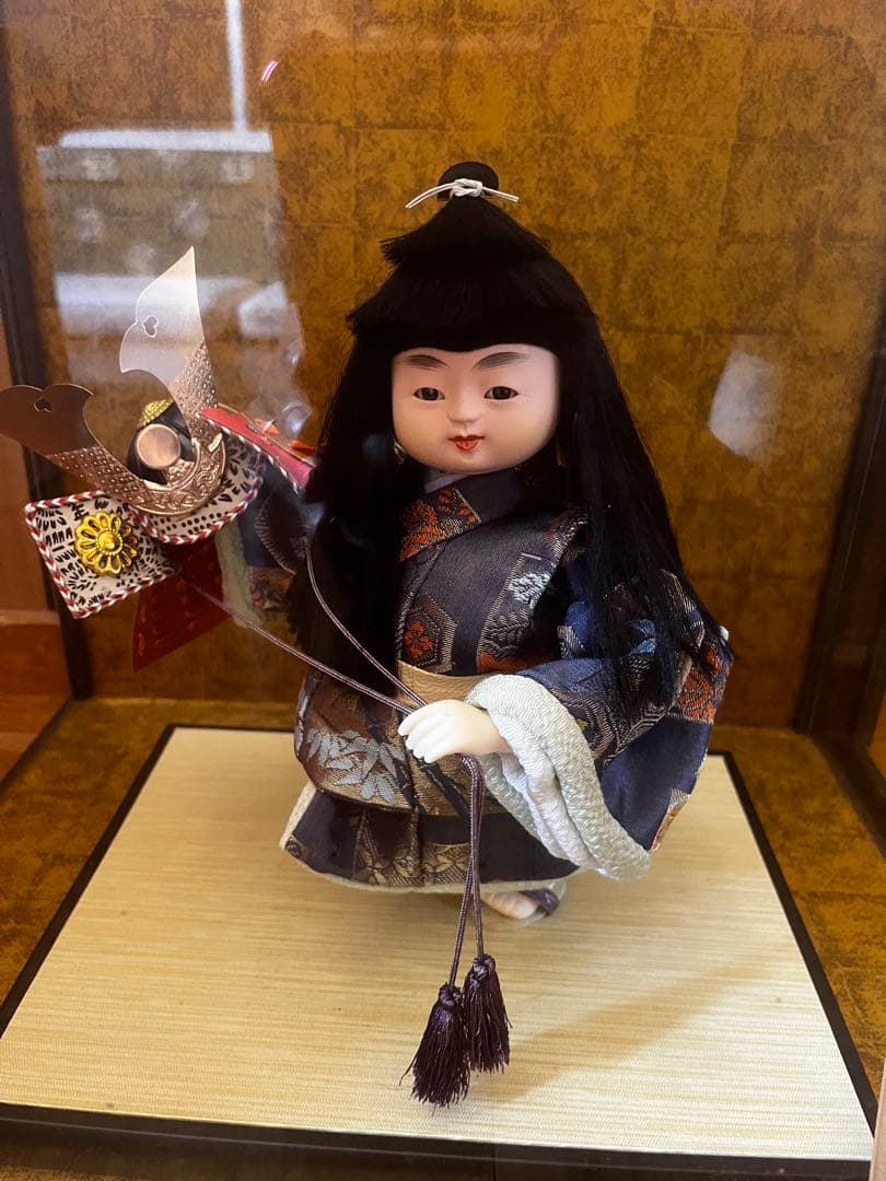 名作　愛宝作　五月人形 子供大将飾り 男児 男の子 子供の日