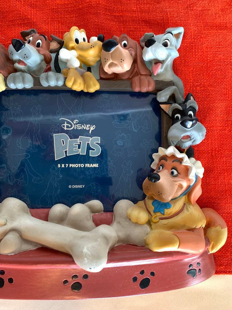 極レア☆ディズニー ドッグキャラクター 5x7 フォトフレーム