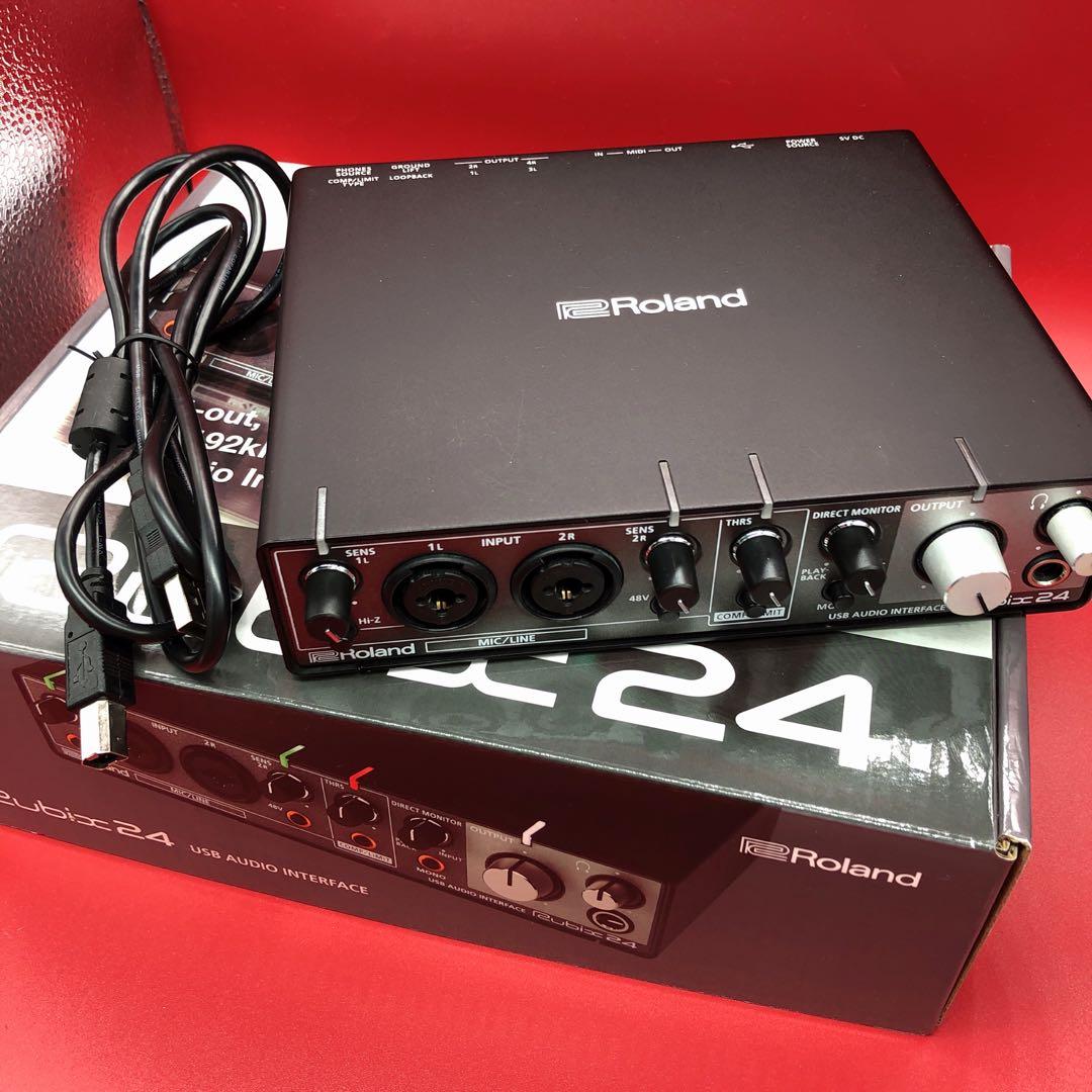Roland Rubix24 USBオーディオインターフェイス ブラック