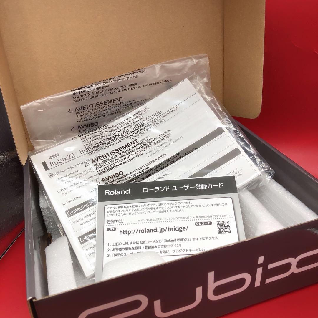 Roland Rubix24 USBオーディオインターフェイス ブラック