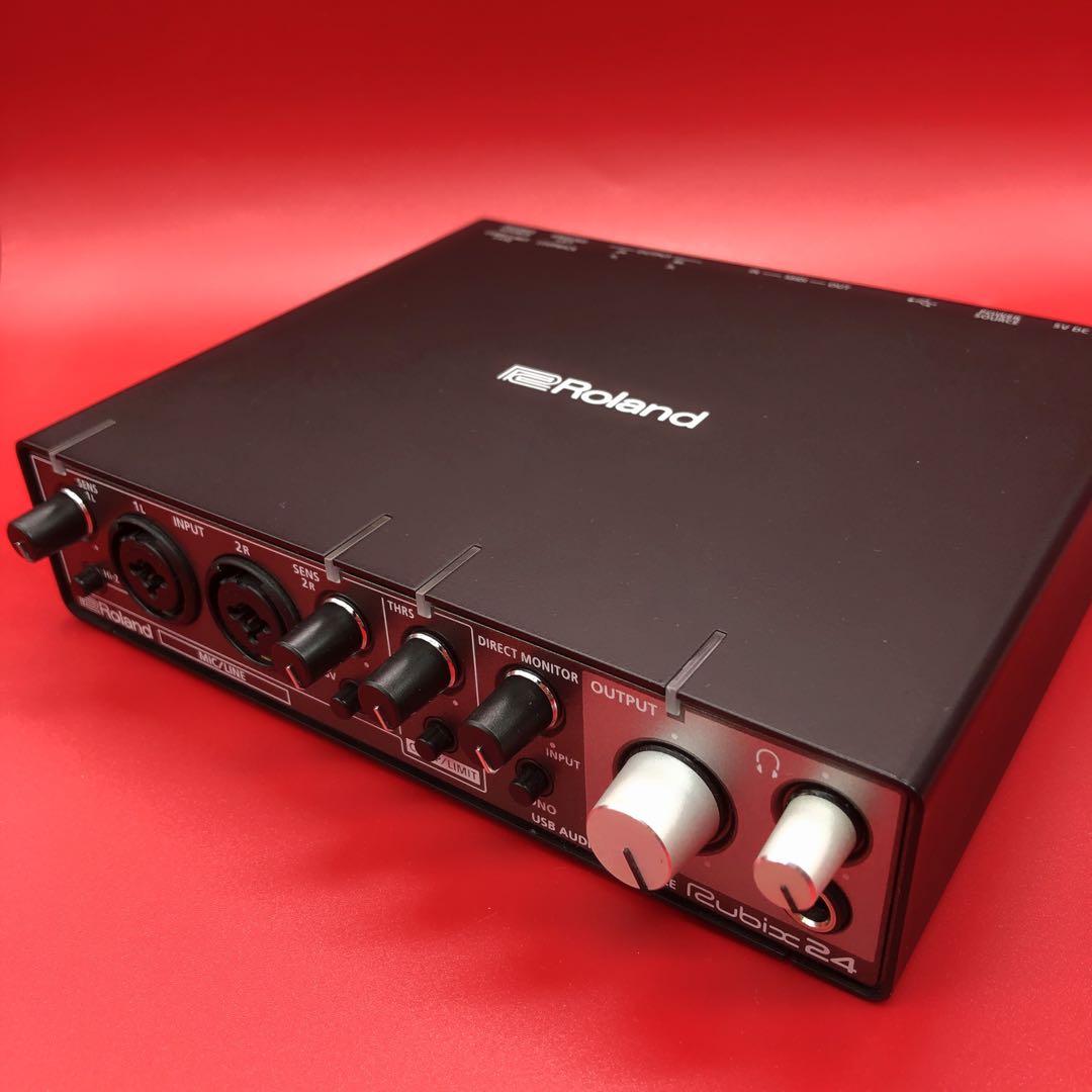 Roland Rubix24 USBオーディオインターフェイス ブラック