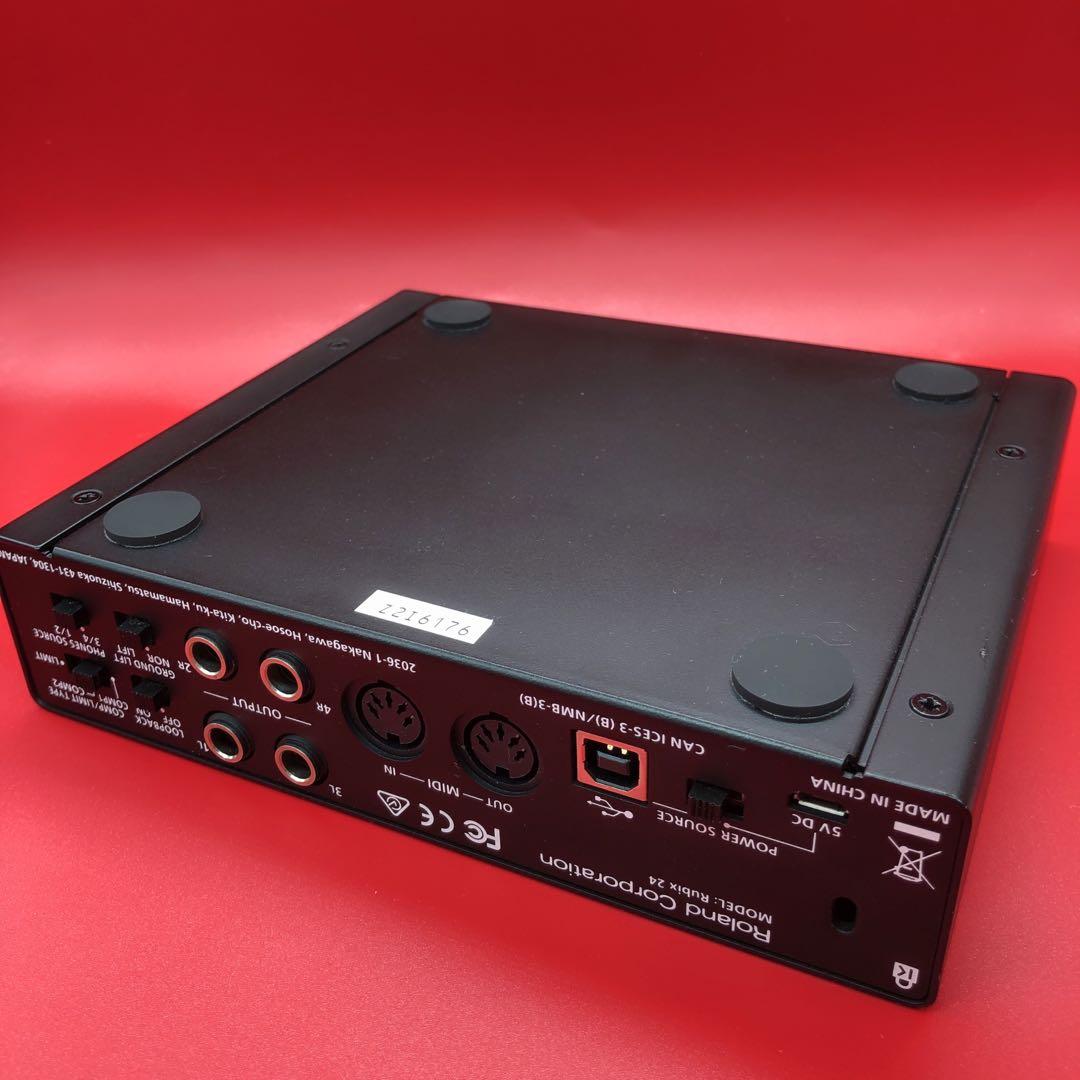 Roland Rubix24 USBオーディオインターフェイス ブラック