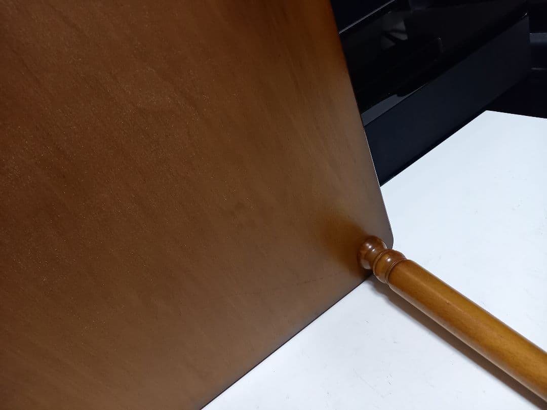 ぴぴ 様売約済 コロニアル ディスプレイ ガラス ウッド サイドテーブル