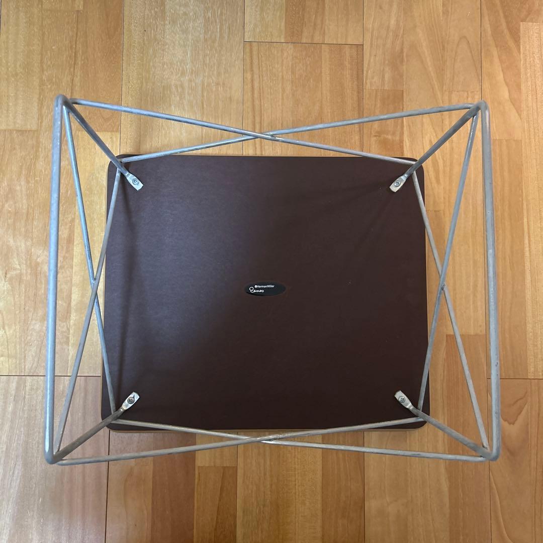 【正規品】イームズ　ワイヤーべースローテーブル　ホワイト