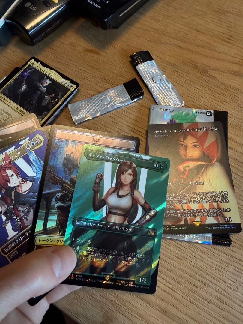 自引き MTG】ティファ・ロックハート サージFoil ff 日本語版 - メルカリ