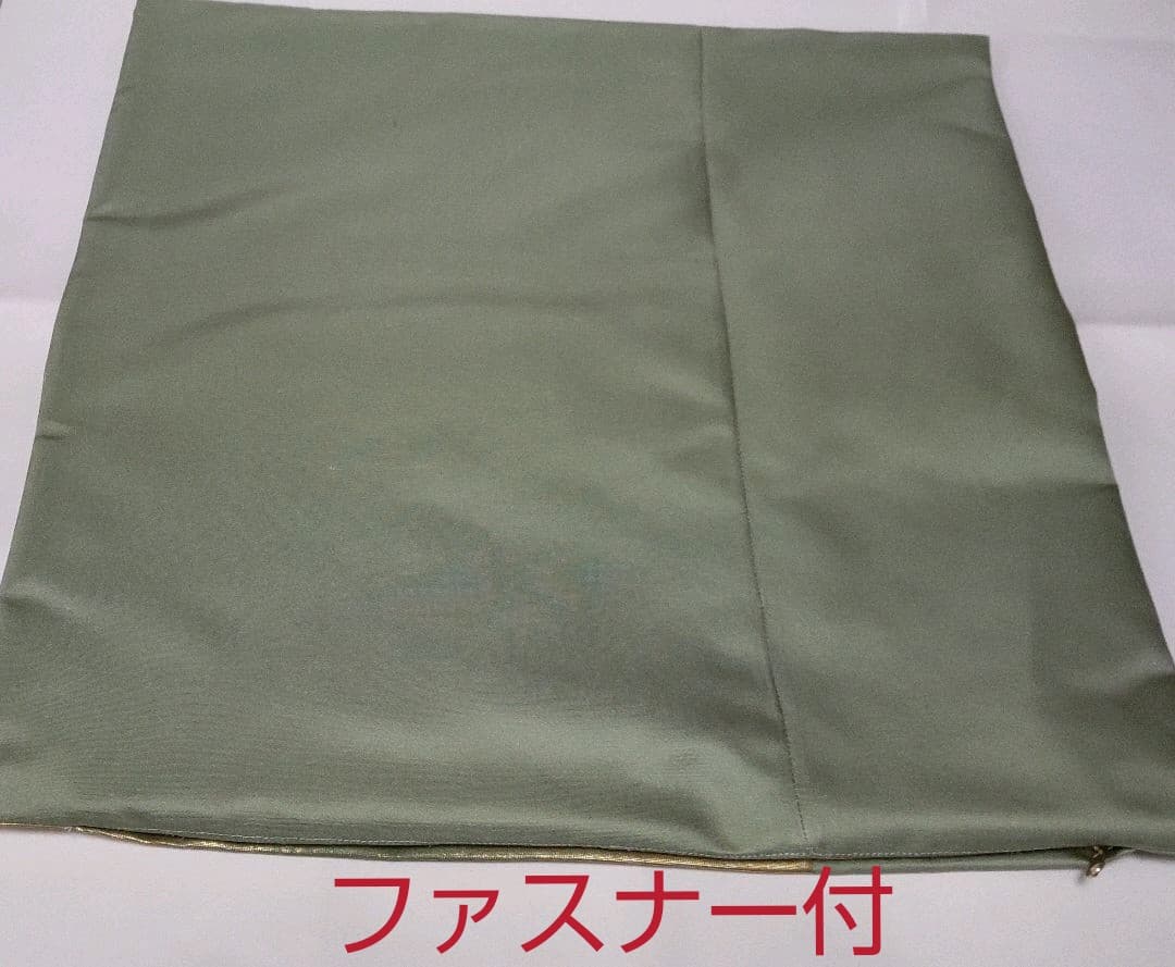 【売却済】金箔正絹袋帯リメイククッションカバー2枚組