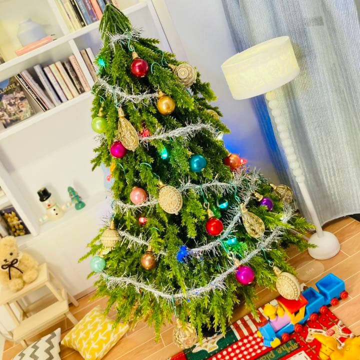 ミニチュアクリスマスツリー　プチブライス　オビツ　キューポッシュ　インテリア