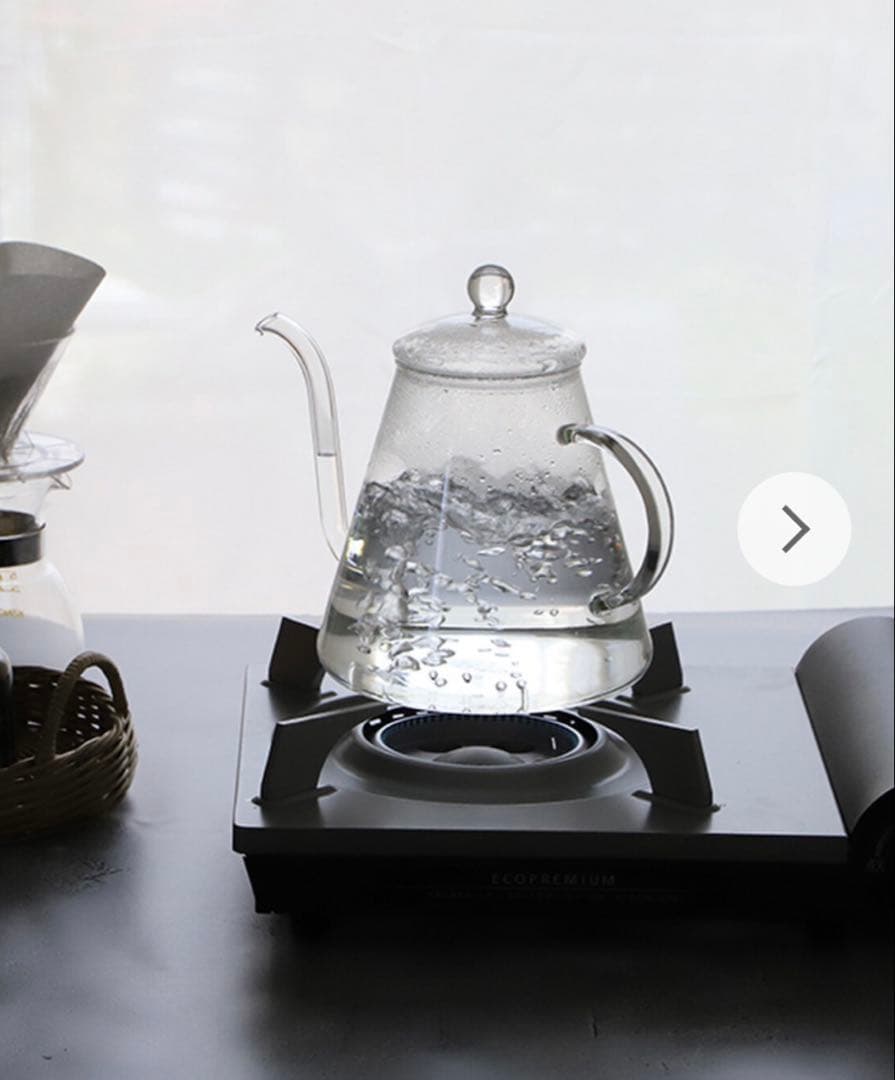 トレンドグラスイエナTrendglas-Jenaケトル　ガラスドリップポット