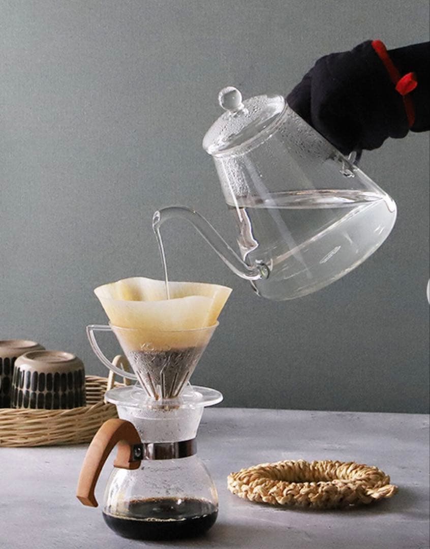 トレンドグラスイエナTrendglas-Jenaケトル　ガラスドリップポット