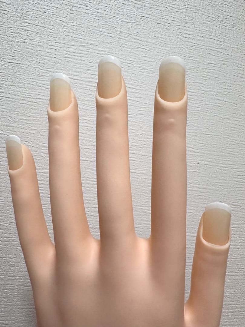 ネイリスト技能検定　認定モデルハンド　認定チップ