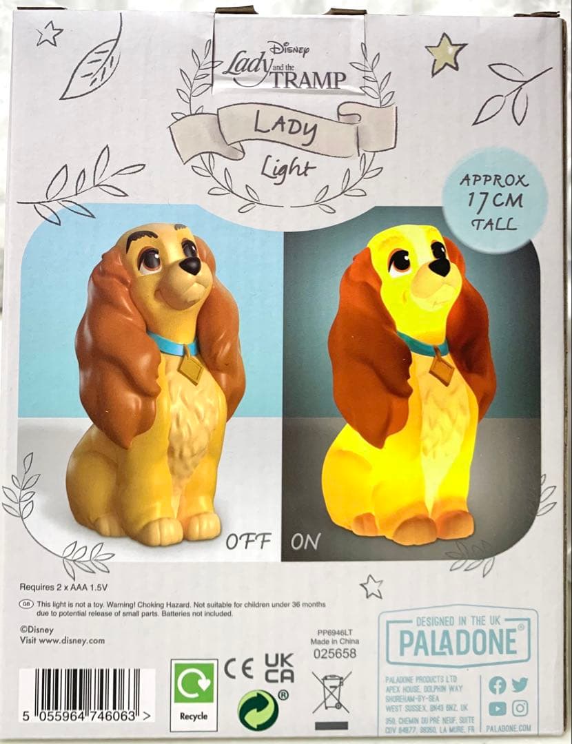 土日限定値下！　わんわん物語　レディ　3Dライト