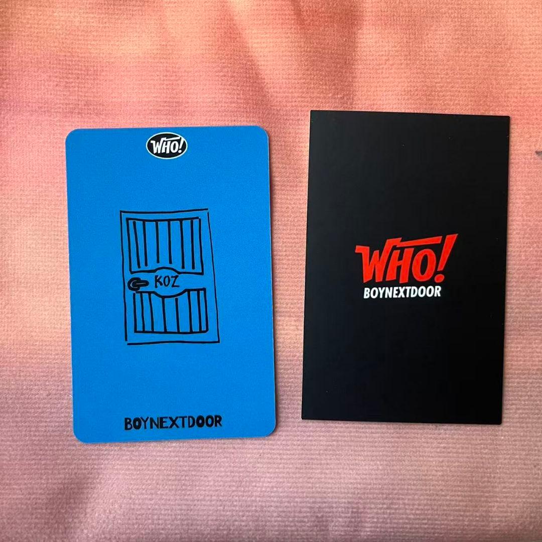 BOYNEXTDOOR WHO! ソンホ サノク トレカ 2枚セット - メルカリ