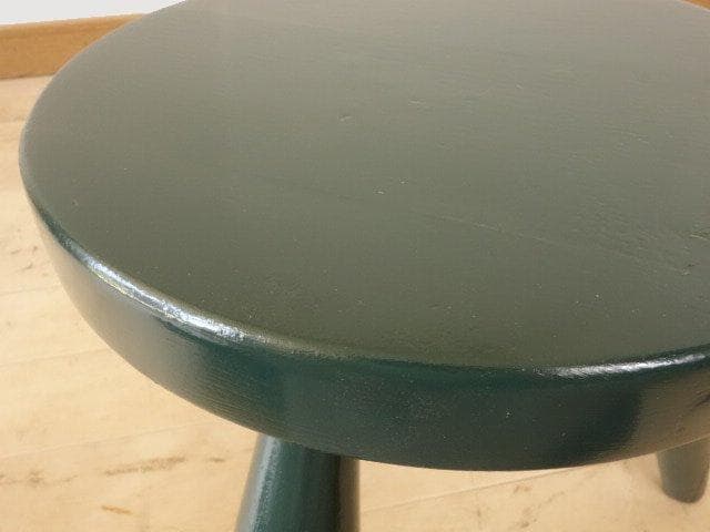 飛騨産業　ミルクスツール　再塗装済　USED