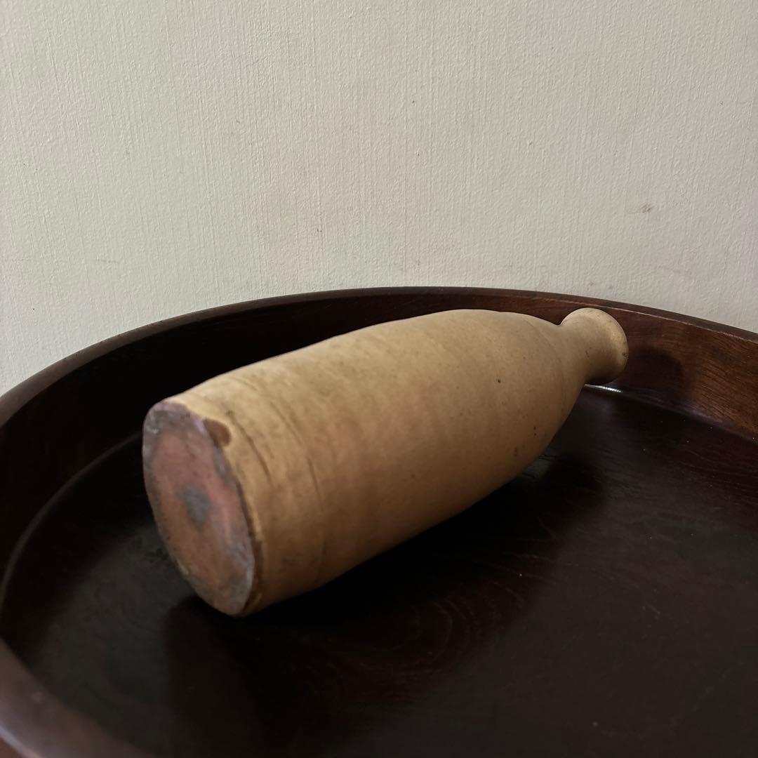 白丹波徳利　古美術　古道具　アンティーク　青山二郎　古陶磁　古民芸　酒器　李朝