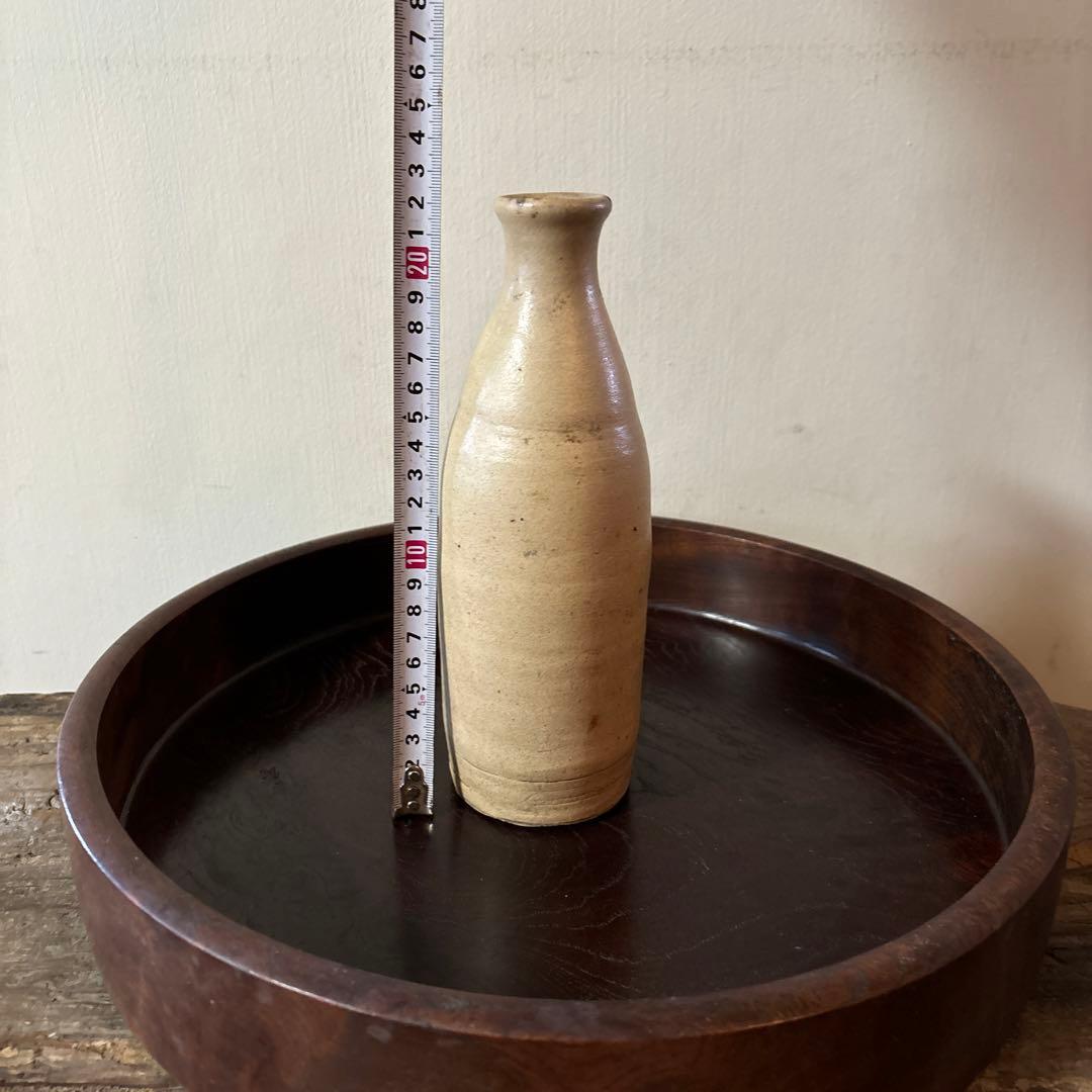 白丹波徳利　古美術　古道具　アンティーク　青山二郎　古陶磁　古民芸　酒器　李朝