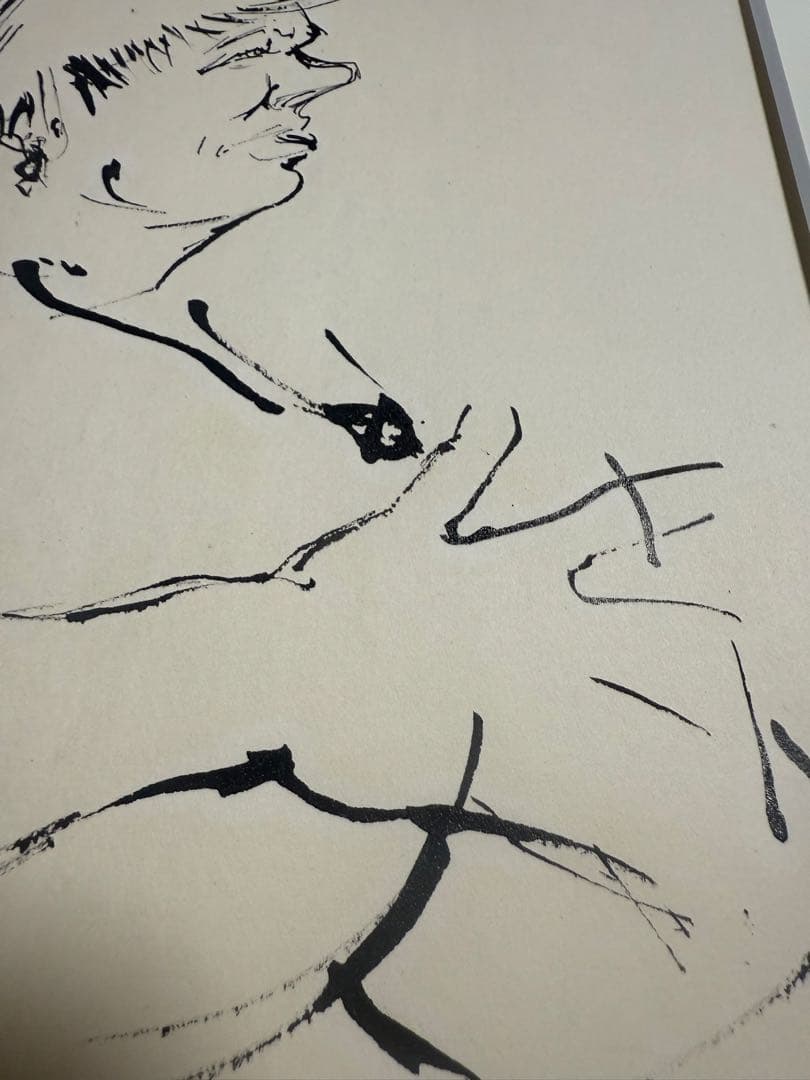 エゴン・シーレ 肉筆 Barney Hollis 水墨画 New York - メルカリ