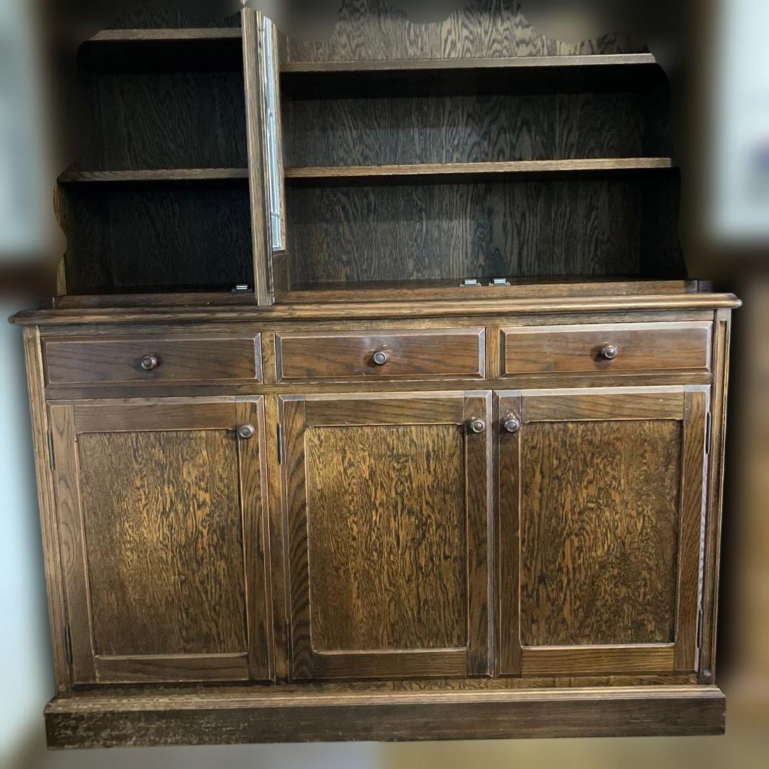 三越家具　カントリーハウス　ブルージュ　カップボード