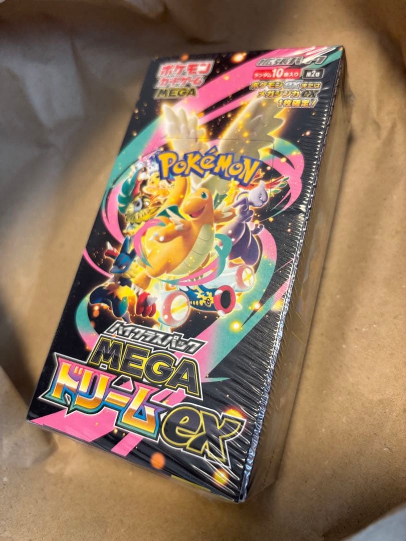 ポケモンカードゲーム MEGA ドリームEX シュリンク有