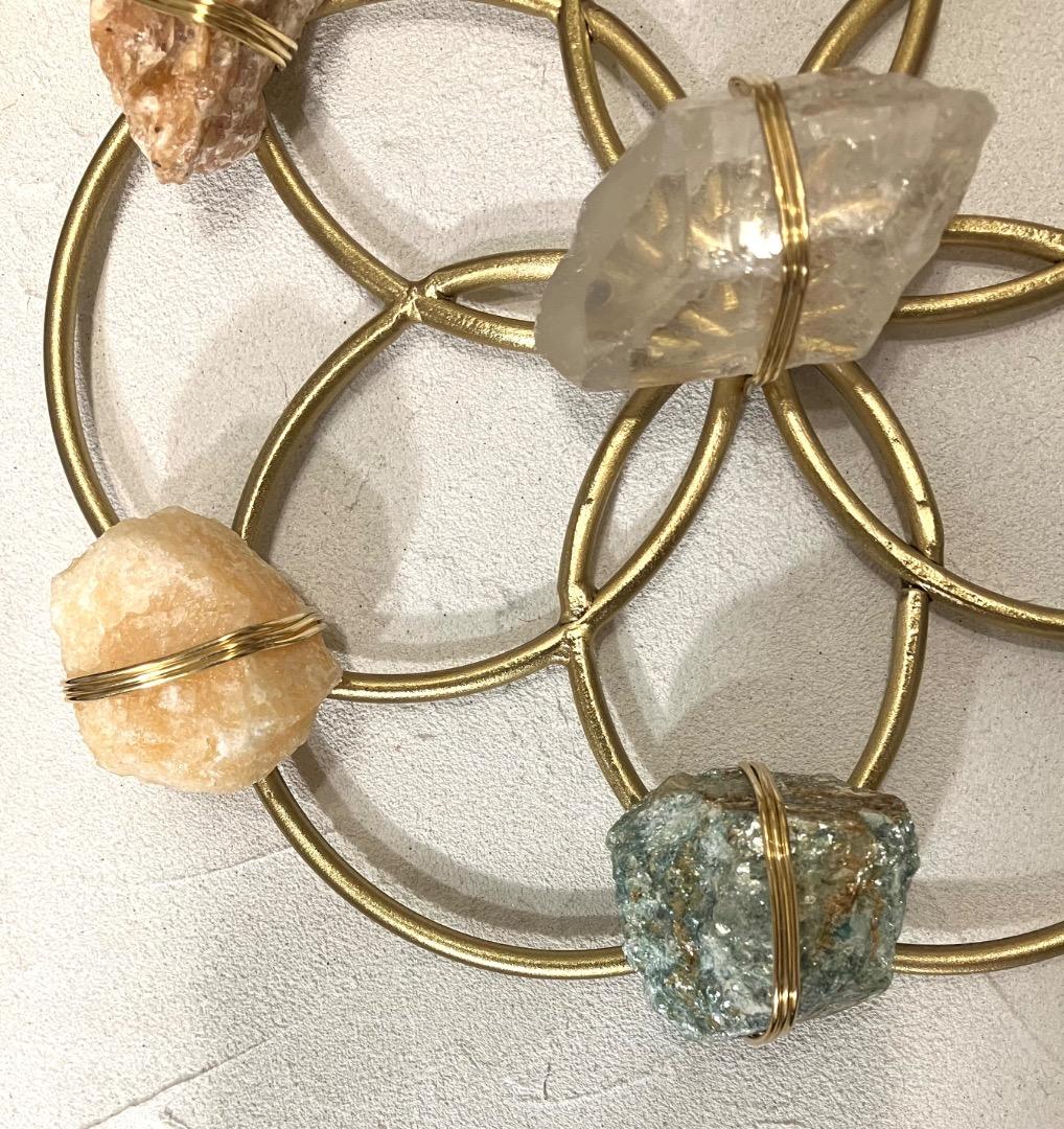 【新品】パワーストーン／クリスタルグリッド　チャクラ／天然石／希少