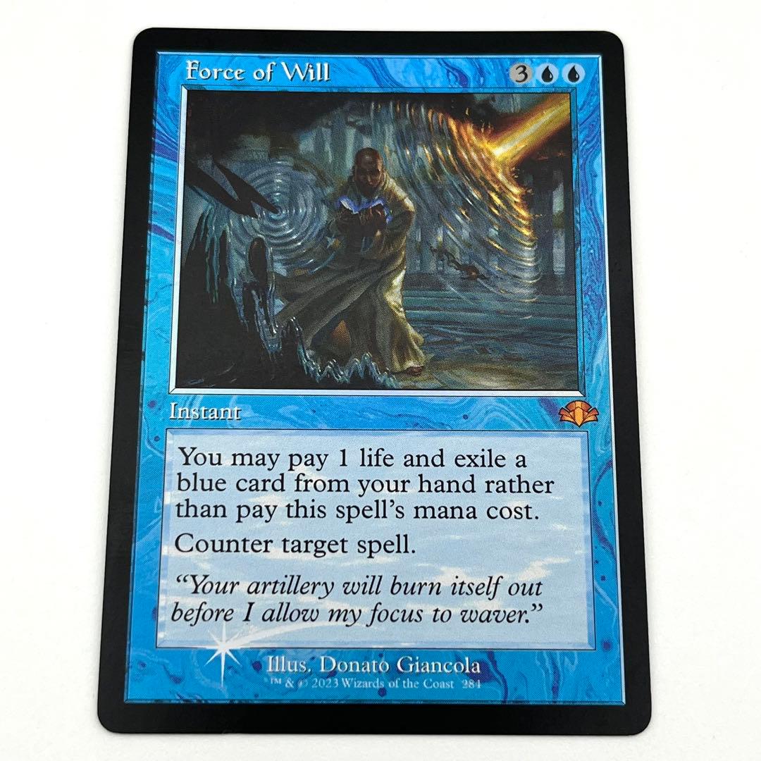 意志の力 旧枠 FOIL 英語 MTG - メルカリ
