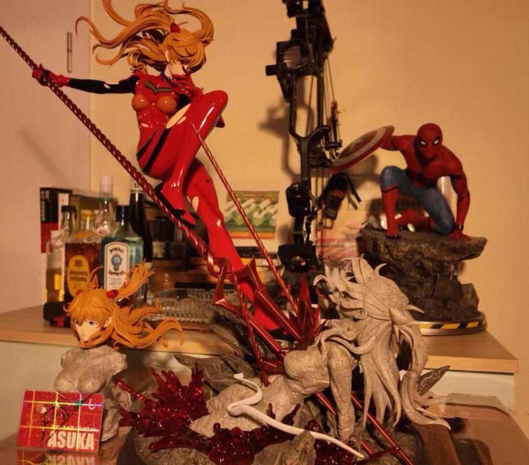 新世纪エヴァンゲリオン アスカ 石の心 1/4 GK フィギュア