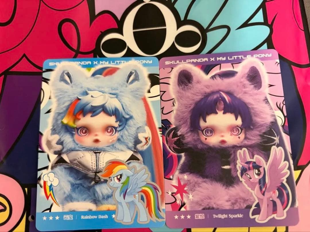 スカルパンダ マイリトルポニー トワイライトスパークル レインボー
