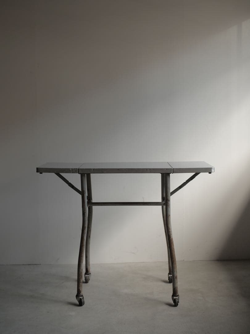 バタフライテーブル　机　台　キッチン　古家具　古道具　アンティーク　昭和レトロ