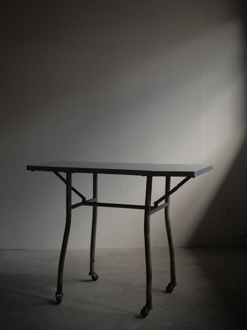 バタフライテーブル　机　台　キッチン　古家具　古道具　アンティーク　昭和レトロ