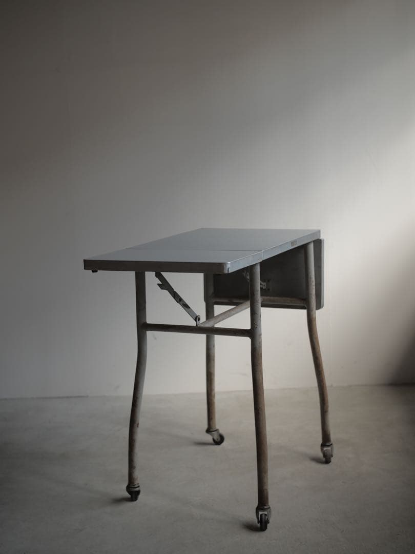 バタフライテーブル　机　台　キッチン　古家具　古道具　アンティーク　昭和レトロ