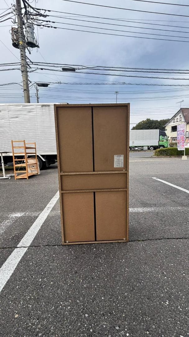 YAMAZEN 山善 ミニ食器棚 CCB-1260 ダークブラウン