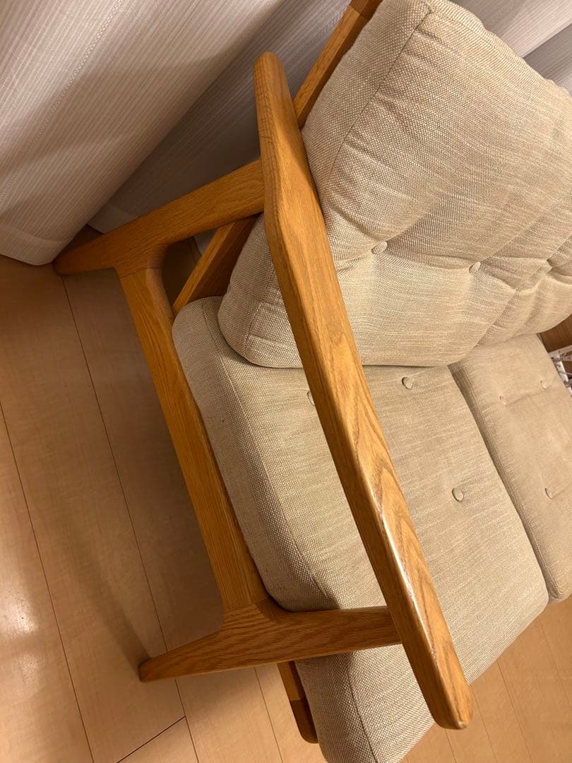 MARUNI60 2シーター モダンベージュ 2人掛けソファ