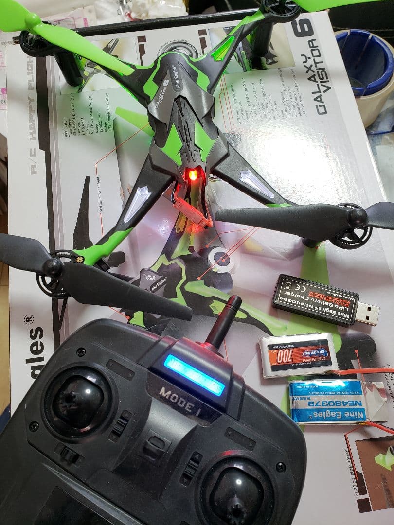 【値下げ】Nine Eagles★ドローン★ギャラクシービジター6