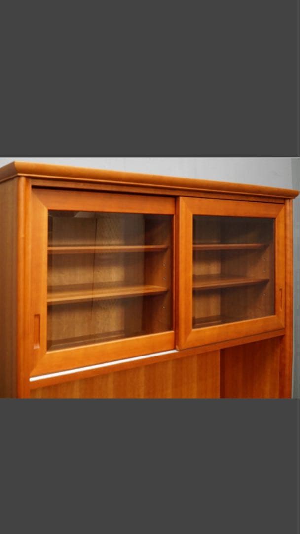 【展示品】家具蔵　EMINENT チェリー材 無垢材キッチンボード　定価66万