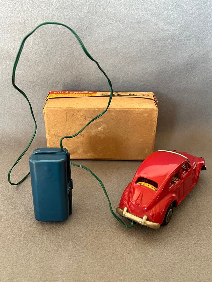 アサヒ玩具 三進製 フォルクスワーゲン リモコン式 ブリキ 日本製 昭和