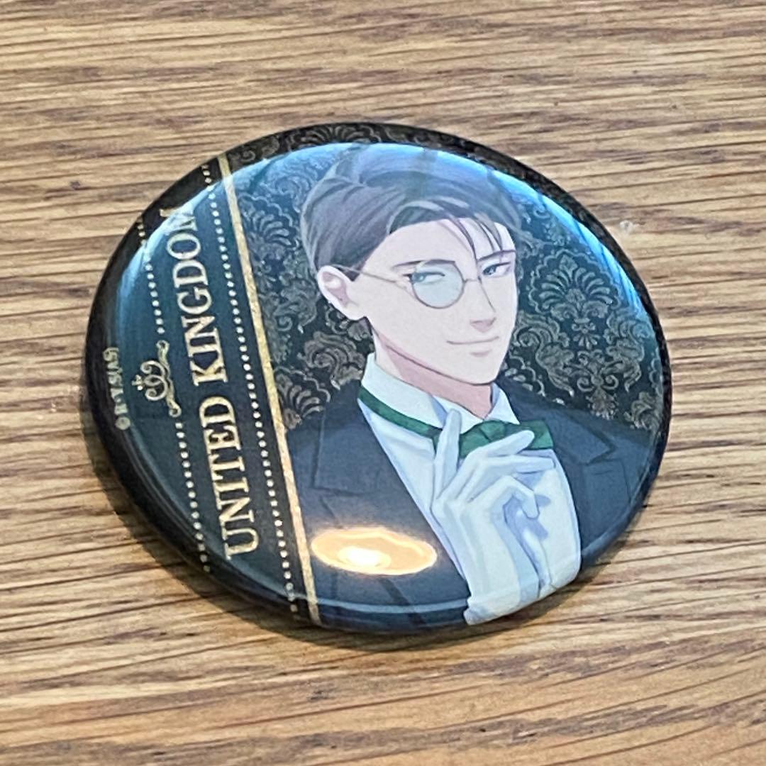 地政学ボーイズ イギリス キング 缶バッジ - メルカリ