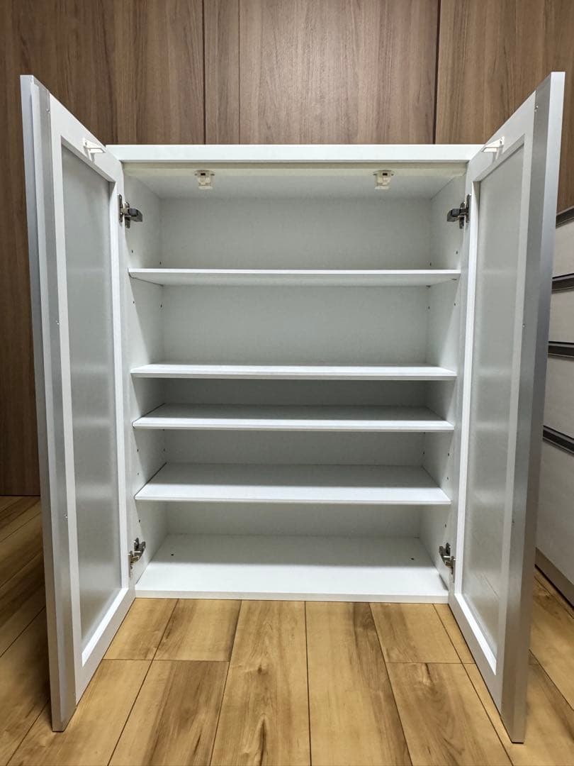 ニトリ 食器棚 上台 チェルシー 80cm幅（※上段のみ）