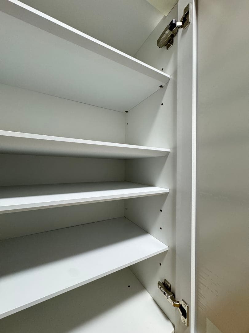 ニトリ 食器棚 上台 チェルシー 80cm幅（※上段のみ）