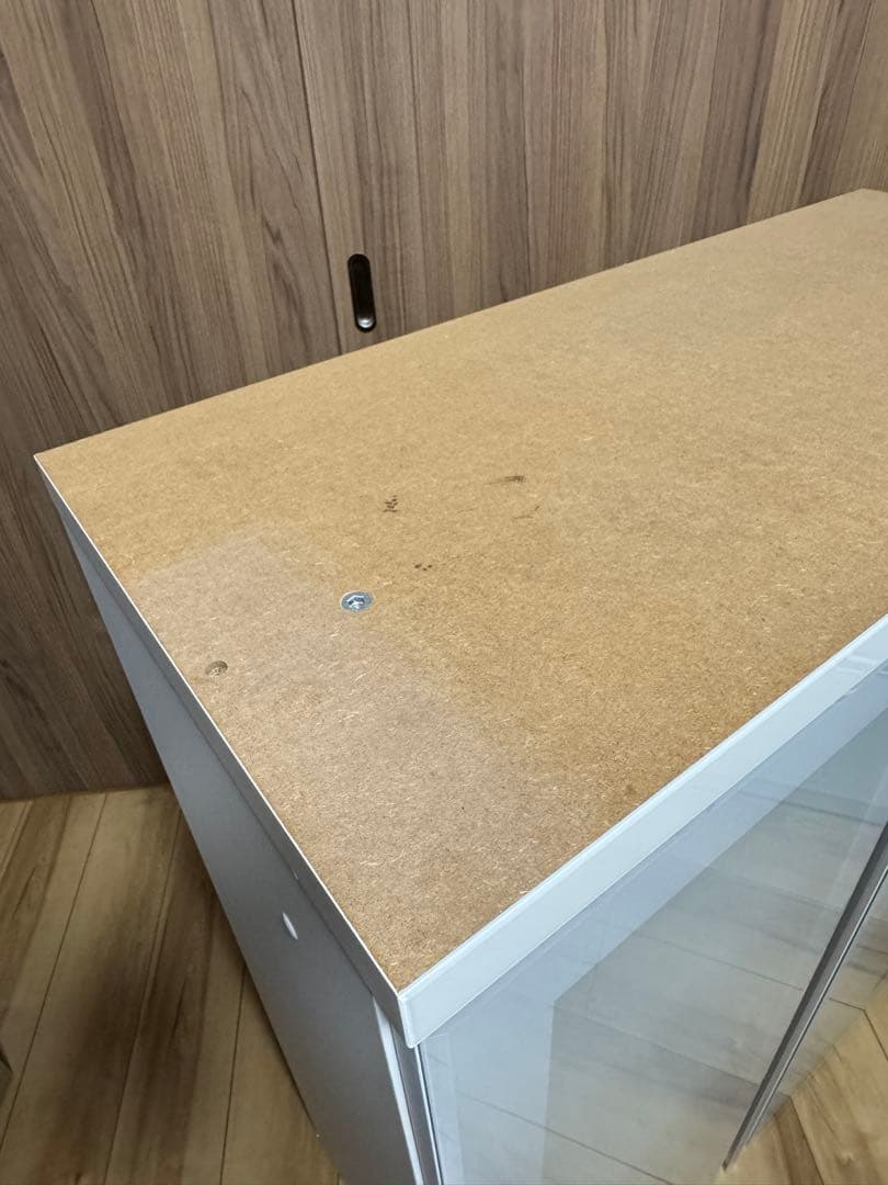 ニトリ 食器棚 上台 チェルシー 80cm幅（※上段のみ）