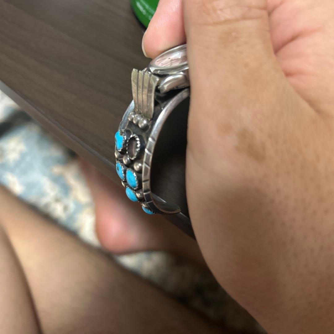 60〜70sナバホ族 時計型バングル