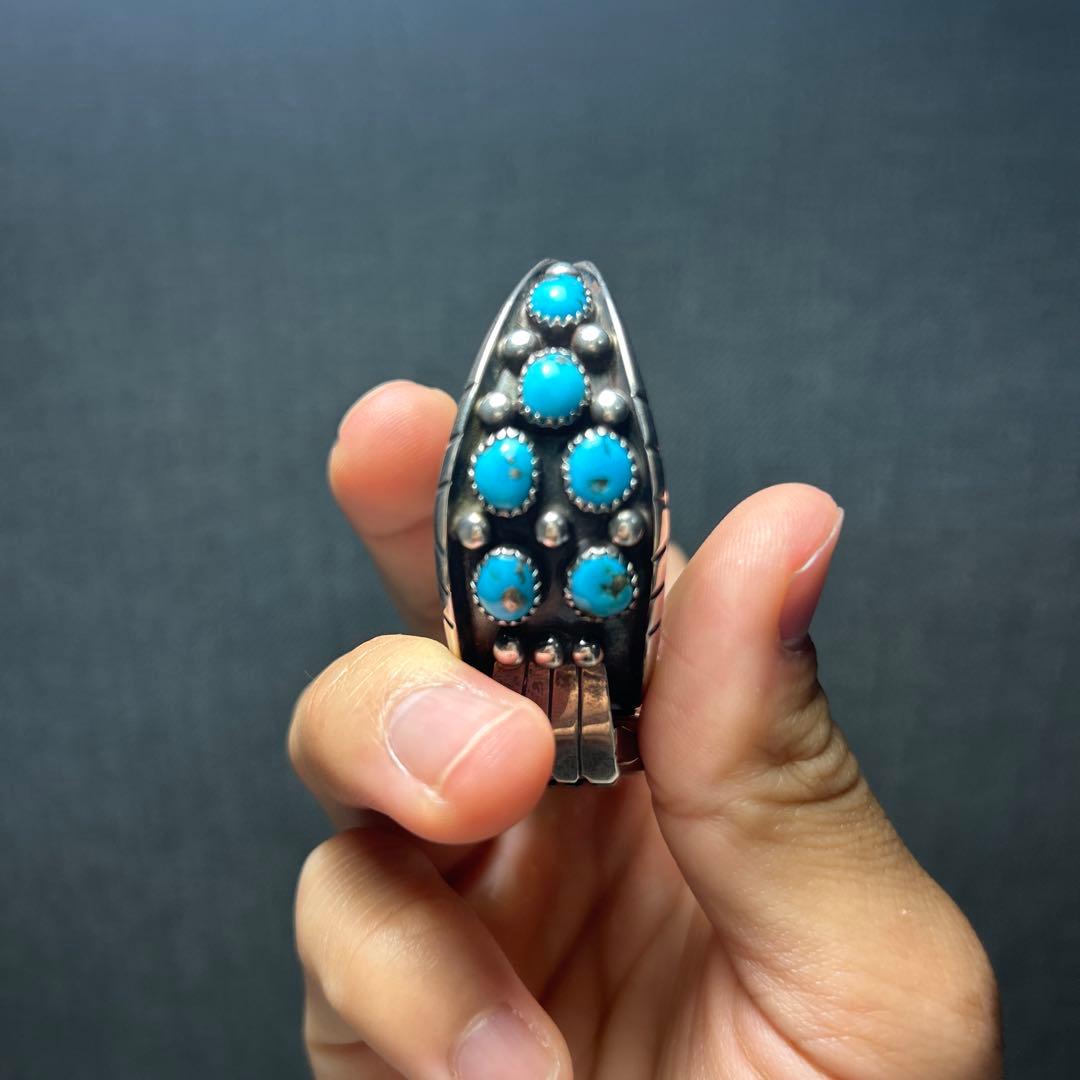 60〜70sナバホ族 時計型バングル