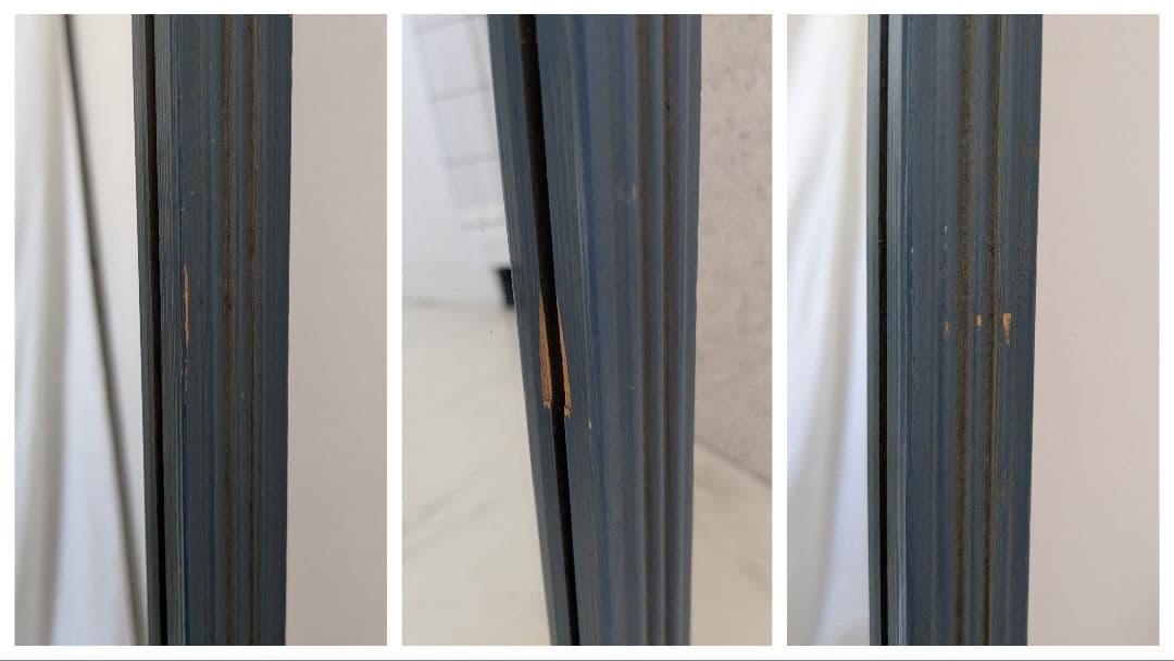 70-80s vintageのモダンなウォールミラー。